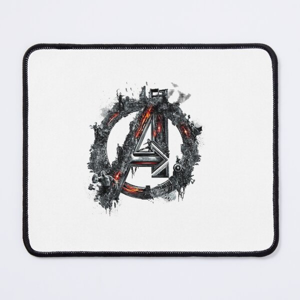 Item preview, Grunge Style Avengers Logo Fan Art with Characters designed and sold by matildampugh.