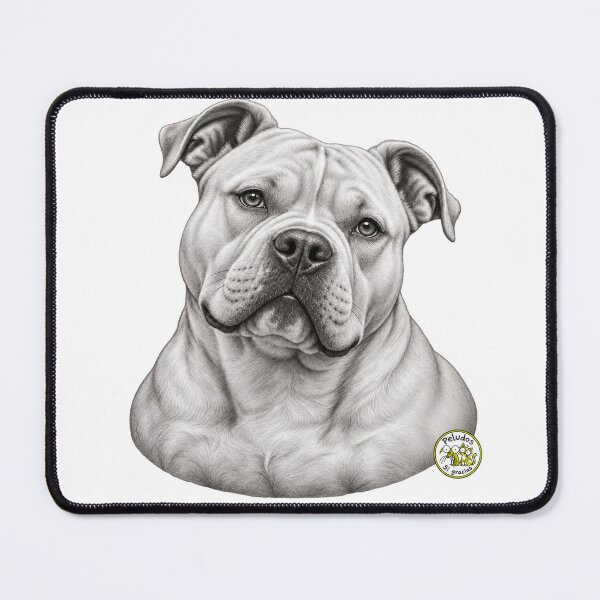 Item preview, Charcoal-style portrait of Bully designed and sold by Peludos, Sí gracias.