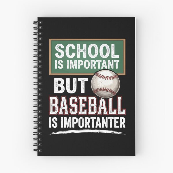 Item preview, Baseball Importanter Humour École Sport Tableau Noir designed and sold by MizoX7.