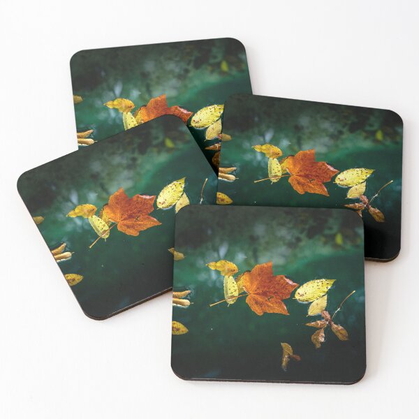 Item preview, Autumn Leaves on Dark Water designed and sold by Miz ART .