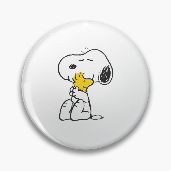 Item preview, Snoopy and Woodstock Hugging Peanuts Cartoon Art designed and sold by matildampugh.