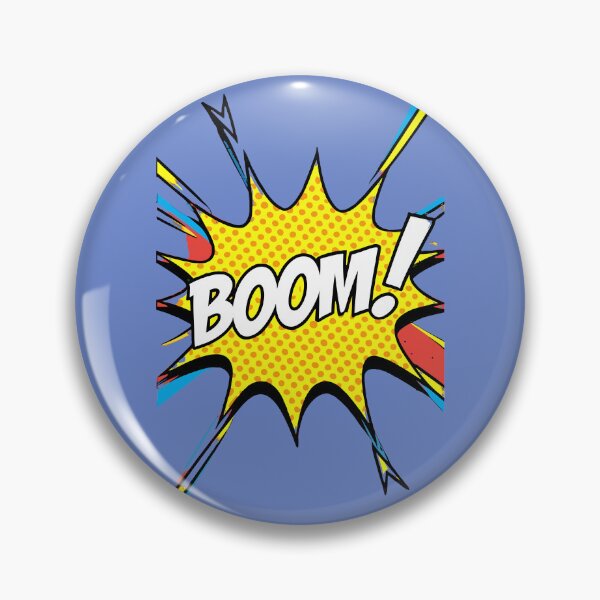Item preview, Comic book art Boom explosion - pop art designed and sold by hitNmiss.