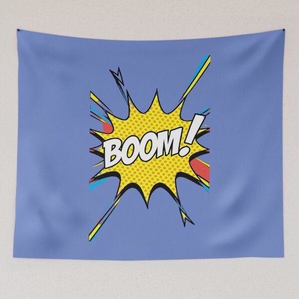 Item preview, Comic book art Boom explosion - pop art designed and sold by hitNmiss.