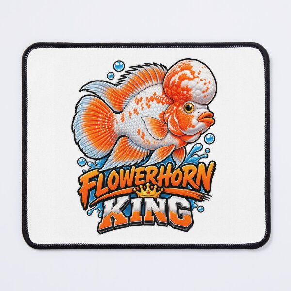 Item preview, Flowerhorn King Shirt | King of Flowerhorn Cichlid Fish Tee | Aquarium Lover Gift | Fish Keeper Design designed and sold by WearTheVibe Store.