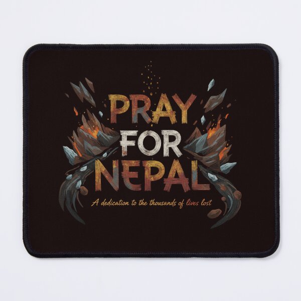 Item preview, PRAY FOR NEPAL designed and sold by SkrabinhoArt.