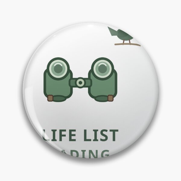Item preview, Birdwatching Life List Sticker Cute Birder Gift designed and sold by Jacqueline Flynt.