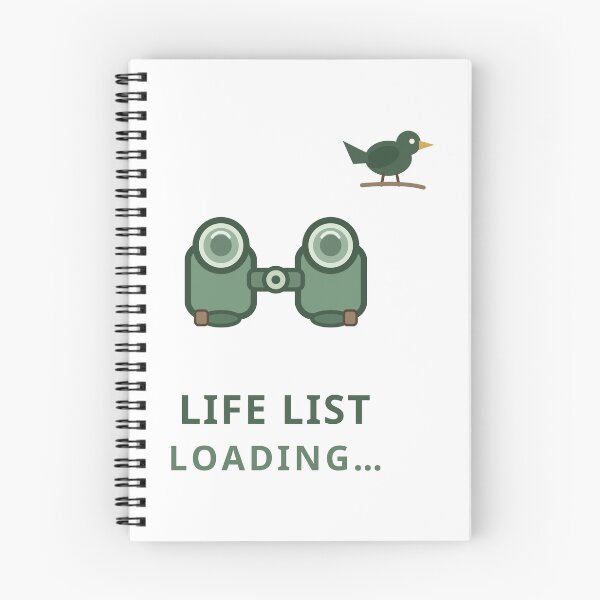 Item preview, Birdwatching Life List Sticker Cute Birder Gift designed and sold by Jacqueline Flynt.