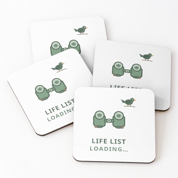 Item preview, Birdwatching Life List Sticker Cute Birder Gift designed and sold by Jacqueline Flynt.