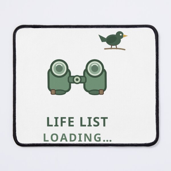 Item preview, Birdwatching Life List Sticker Cute Birder Gift designed and sold by Jacqueline Flynt.