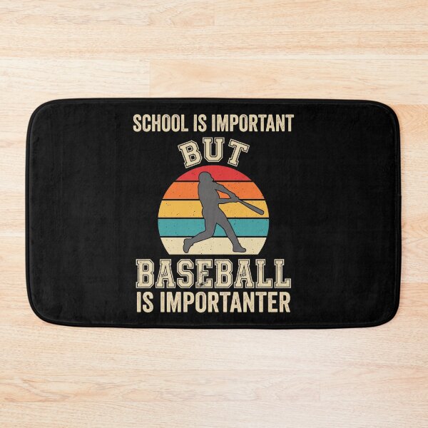 Item preview, Baseball Is Importanter Silhouette Joueur Vintage Rétro designed and sold by MizoX7.