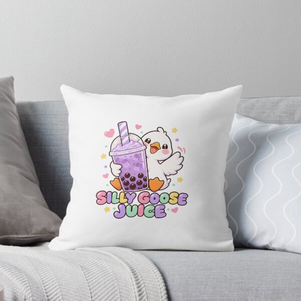 Item preview, Silly Goose Juice | Kawaii Taro Boba Goose designed and sold by DmaarGroup.