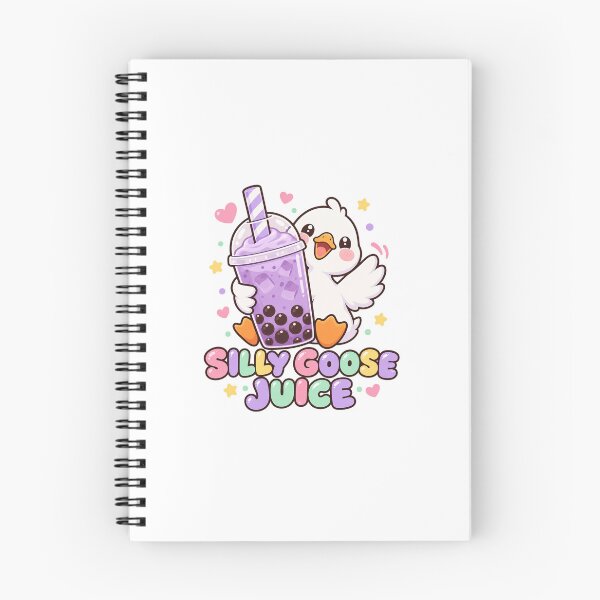 Item preview, Silly Goose Juice | Kawaii Taro Boba Goose designed and sold by DmaarGroup.