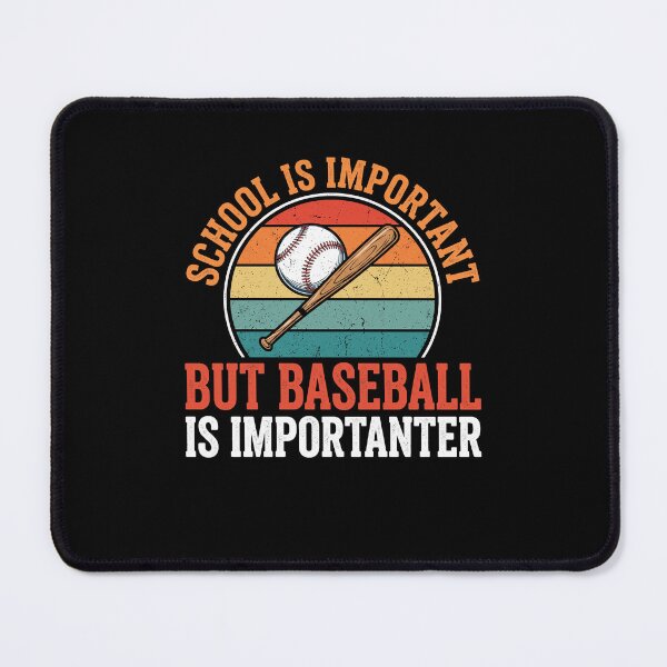 Aperçu de l'œuvre Baseball Importanter Balle et Batte Vintage Sunset créée et vendue par MizoX7.