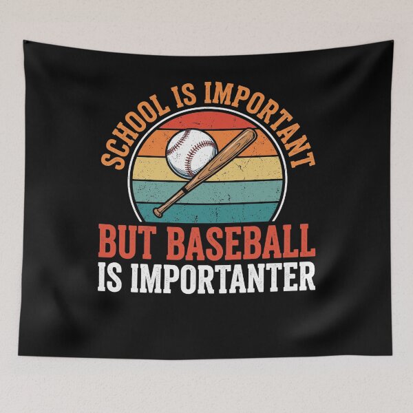 Item preview, Baseball Importanter Balle et Batte Vintage Sunset designed and sold by MizoX7.