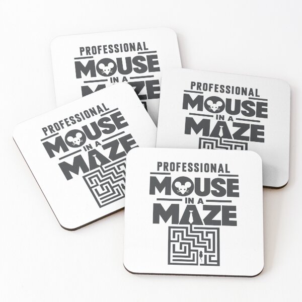 Item preview, Professional Mouse in a Maze Funny Corporate Office Humor T-Shirt Design designed and sold by Nubian Style.