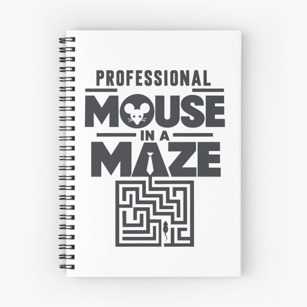 Item preview, Professional Mouse in a Maze Funny Corporate Office Humor T-Shirt Design designed and sold by Nubian Style.