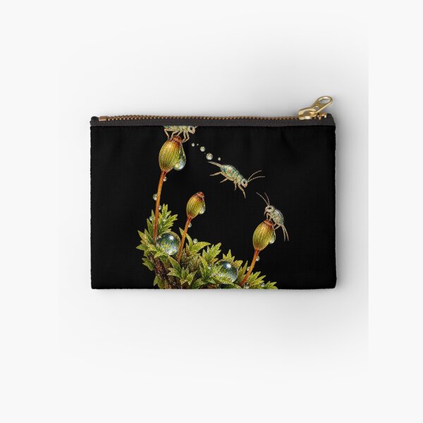 Item preview,  Terrarium Springtails – Mossy Microfauna Nature Illustration designed and sold by Georain.