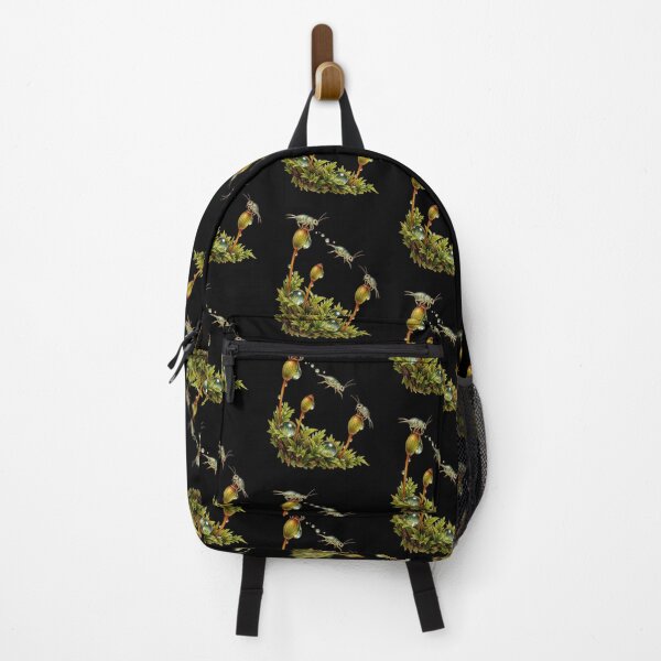 Item preview, Terrarium Springtails – Mossy Microfauna Nature Illustration designed and sold by Georain.
