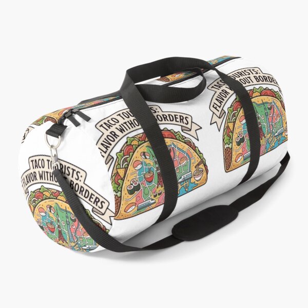Item preview, Taco City Map Japan Landmarks Foodie Art designed and sold by Amir Faysal.