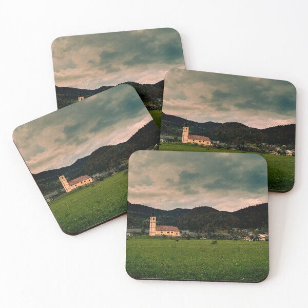 Item preview, Peaceful Countryside Church under Dramatic Skies designed and sold by Miz ART .