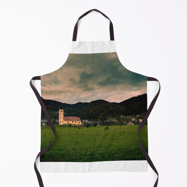 Item preview, Peaceful Countryside Church under Dramatic Skies designed and sold by Miz ART .