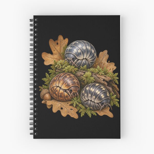 Item preview, Isopod Keeper Collection – Pill Bug Terrarium Nature Art designed and sold by Georain.