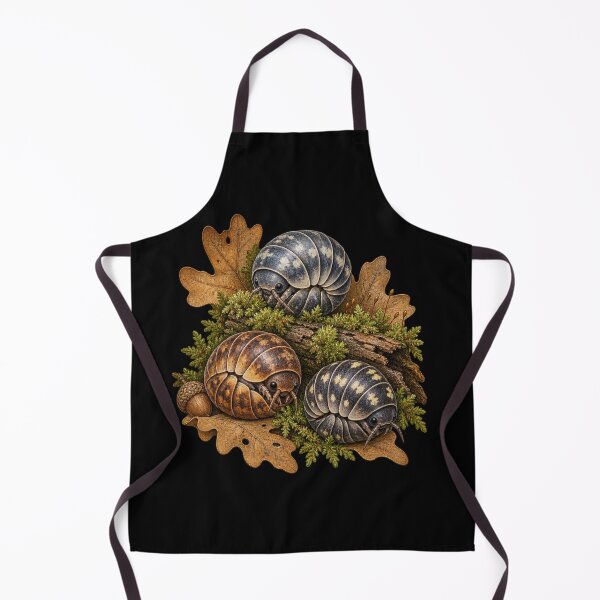 Item preview, Isopod Keeper Collection – Pill Bug Terrarium Nature Art designed and sold by Georain.