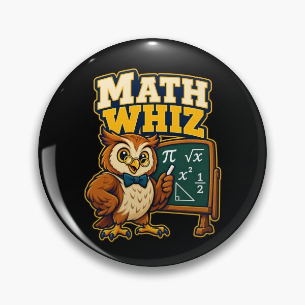 Item preview, Math Whiz - Owl designed and sold by Good Mood Foundry.