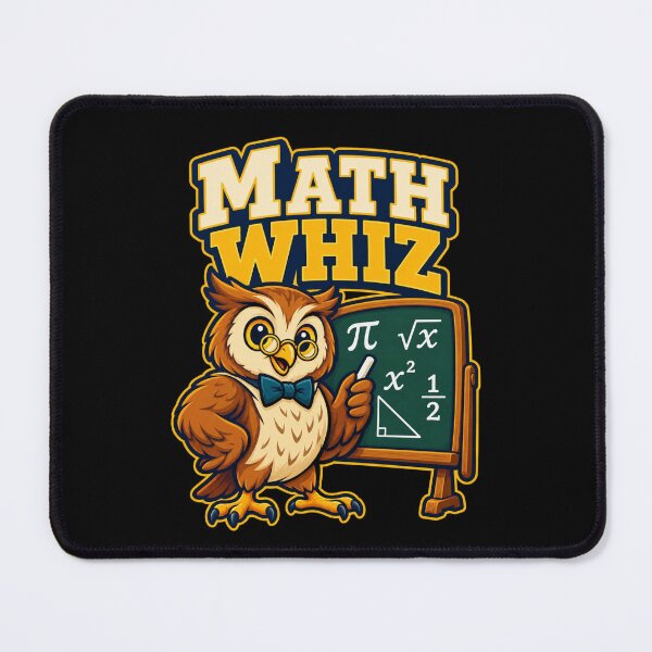 Item preview, Math Whiz - Owl designed and sold by Good Mood Foundry.