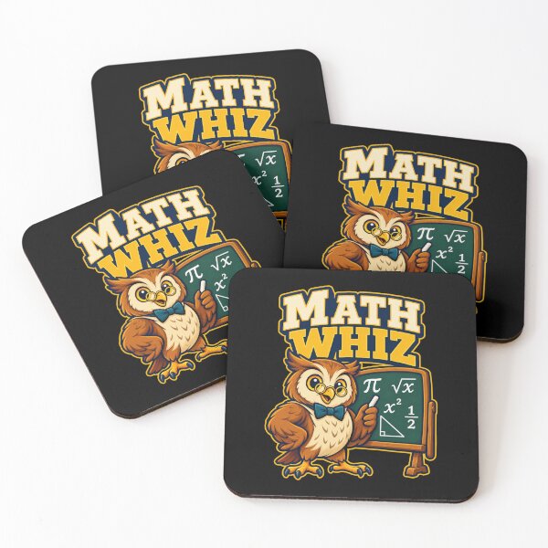 Item preview, Math Whiz - Owl designed and sold by Good Mood Foundry.