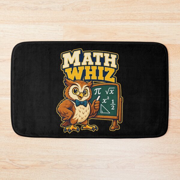 Item preview, Math Whiz - Owl designed and sold by Good Mood Foundry.