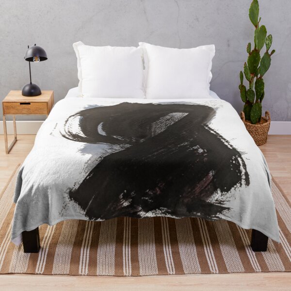 Item preview, Black Swan – Abstract Watercolor Art designed and sold by fishpressink.