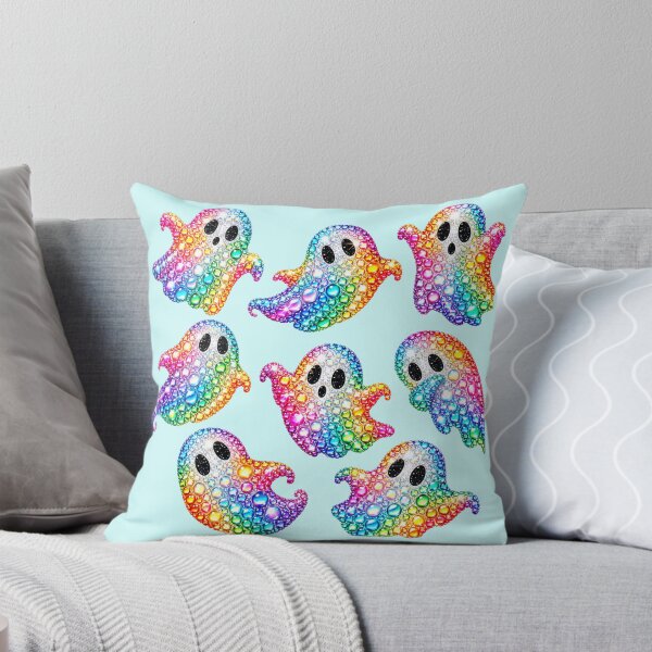 Item preview, Rainbow Rhinestone Ghost Pattern designed and sold by Meandmyshop.