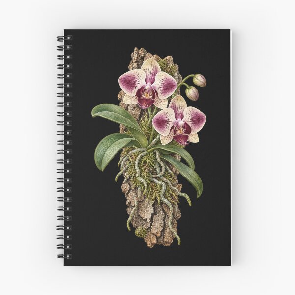 Item preview, Mounted Orchid Botanical – Epiphyte Roots on Cork Bark designed and sold by Georain.