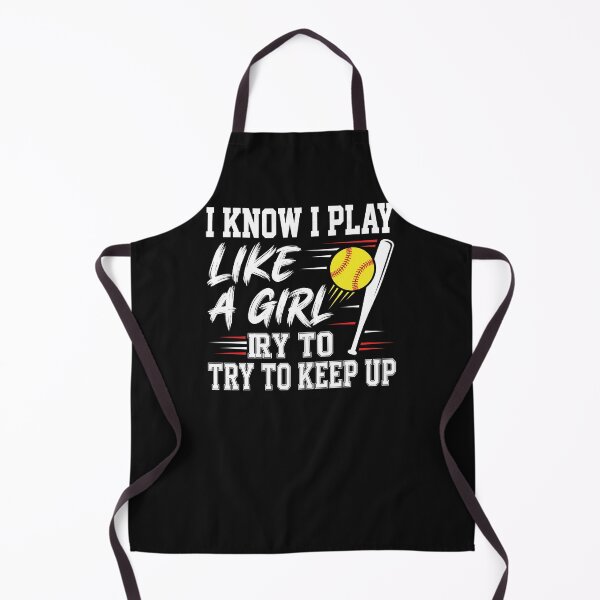 Item preview, Play Like A Girl Baseball Softball Action Drôle designed and sold by MizoX7.