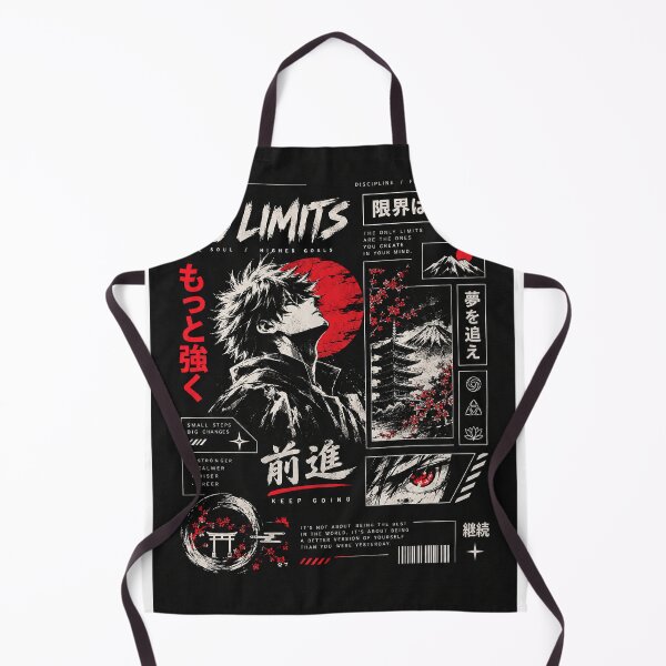 Item preview, No Limits Japanese Manga Warrior – Discipline & Progress Anime Style designed and sold by ustylelab.