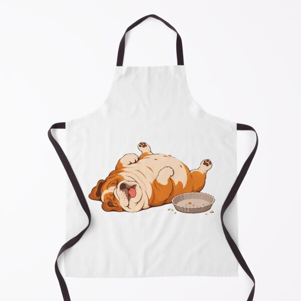 Item preview, Bulldog Pie Chunky Belly Exposed Dog Lover designed and sold by nortowelcomics.