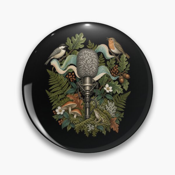 Item preview, Soundscape Ecology – Woodland Field Recording Nature Art designed and sold by Georain.