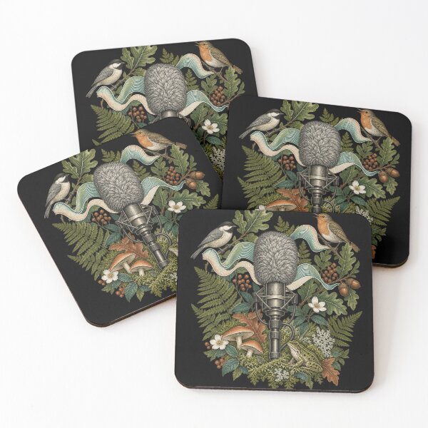 Item preview, Soundscape Ecology – Woodland Field Recording Nature Art designed and sold by Georain.