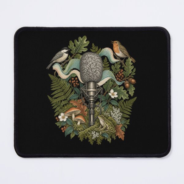 Item preview, Soundscape Ecology – Woodland Field Recording Nature Art designed and sold by Georain.