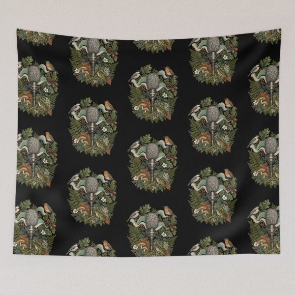 Item preview, Soundscape Ecology – Woodland Field Recording Nature Art designed and sold by Georain.