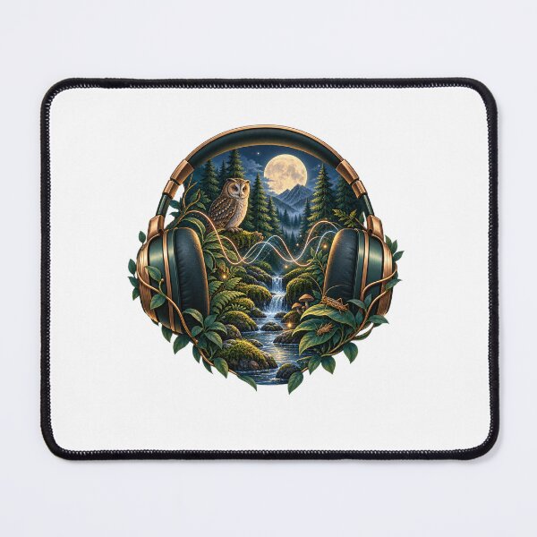 Item preview, Soundscape Ecology – Woodland Field Recording Nature Art designed and sold by Georain.