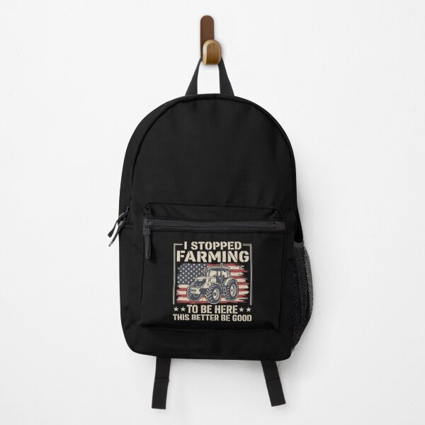 Item preview, I Stopped Farming To Be Here Tracteur Drapeau Américain designed and sold by MizoX7.