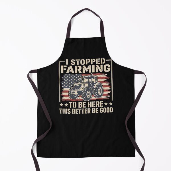 Item preview, I Stopped Farming To Be Here Tracteur Drapeau Américain designed and sold by MizoX7.