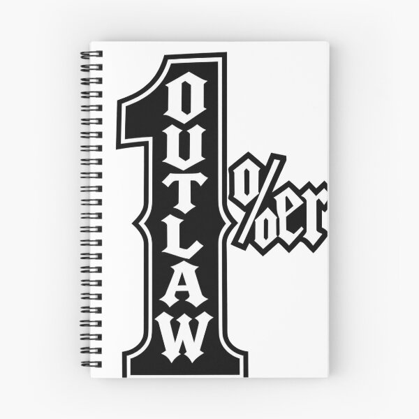 Item preview, Outlaw 1%er – Gothic Biker Motorcycle Design designed and sold by Legacy Apparel Co..