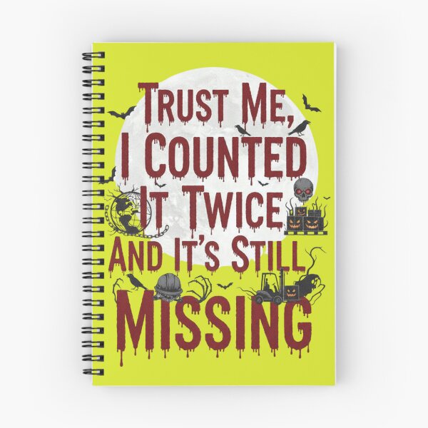 Item preview, Trust Me Counted Twice Missing Graphic designed and sold by Exquisite Design Studio „Paculówka”.