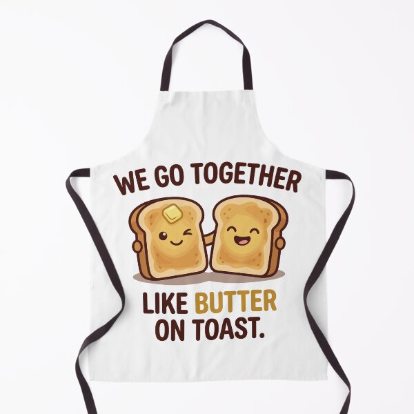 Item preview, Cute Toast And Butter Kawaii Couple designed and sold by Amir Faysal.