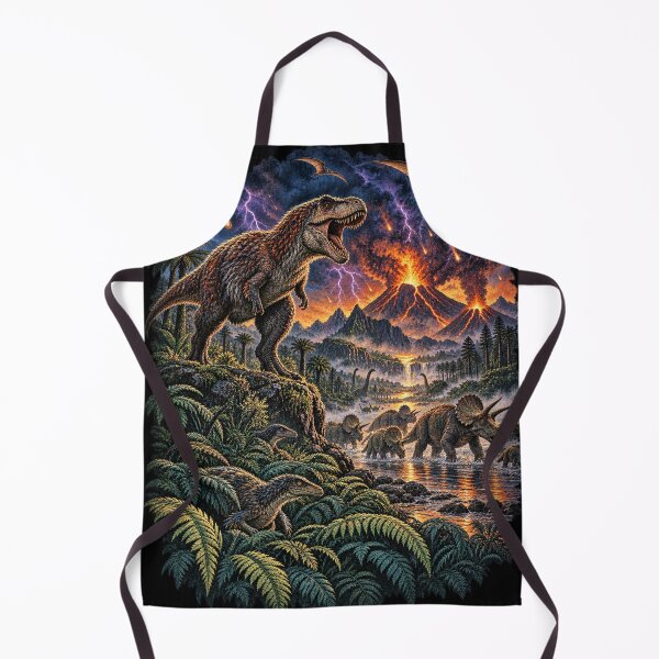 Item preview, T-Rex and Triceratops Prehistoric Volcano Dinosaur World designed and sold by will freed18.