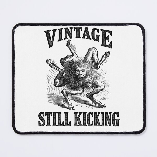 Item preview, Vintage Still Kicking – Dark Humor Birthday designed and sold by MagicStrawberry.