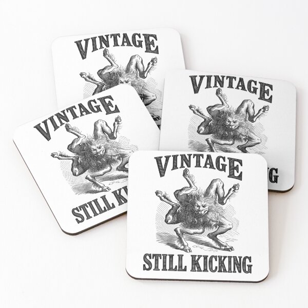 Item preview, Vintage Still Kicking – Dark Humor Birthday designed and sold by MagicStrawberry.